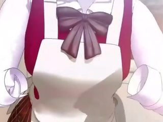 Anime 3d anime babe bermain seks permainan pada yang pc