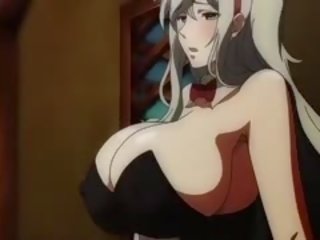 Horny Fantasy Anime Movie With Uncensored Big Tits, Group,