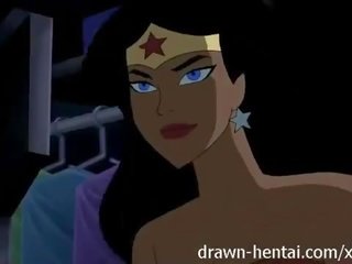 Justice league hentai - divi cāļi par batman dzimumloceklis